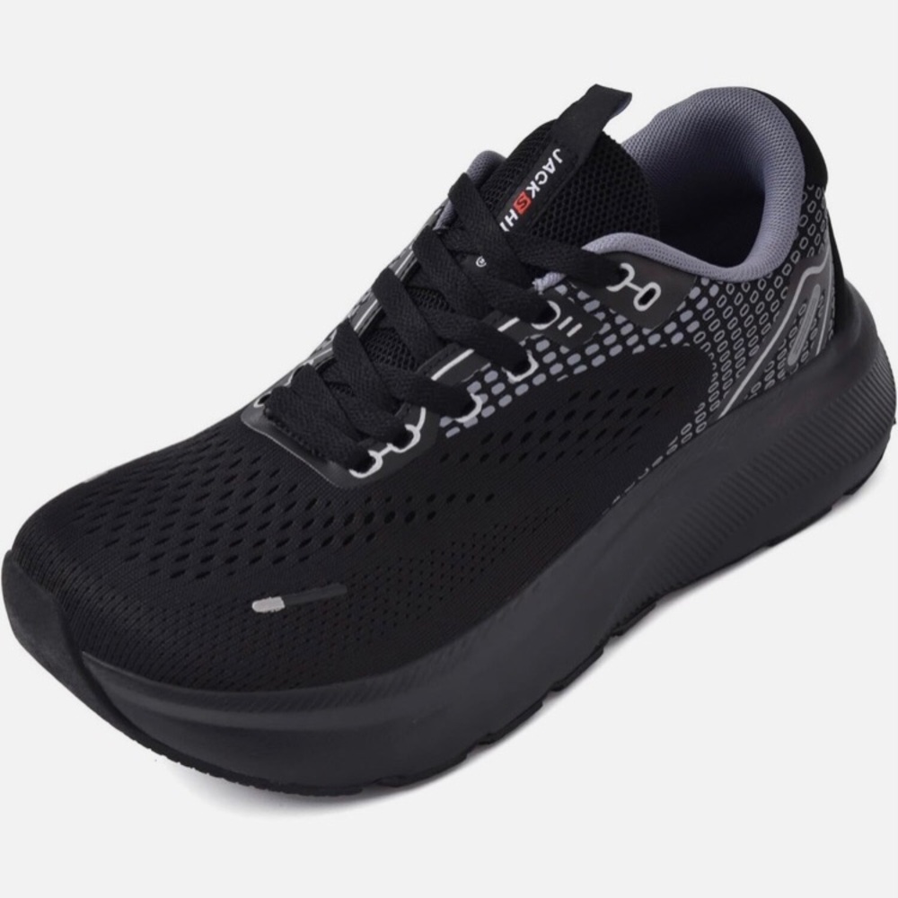 Jackshibo Women's 8 Slip On Comfortable Walking Shoes Running Athletic Sneakers